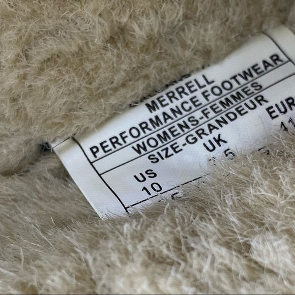 MERRELL LEATHER HIKING OXFORDS COMFORT SHOES SIZE 10 - Picture 12 of 12